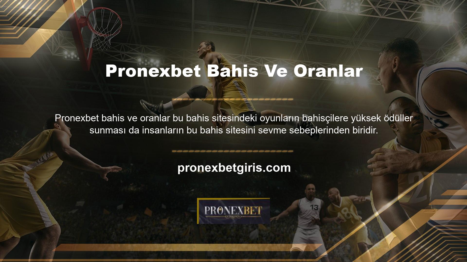 Pronexbet bahis siteleri diğer bahis sitelerine göre daha popülerdir ve en popüler online bahis siteleri arasında yer almaktadır