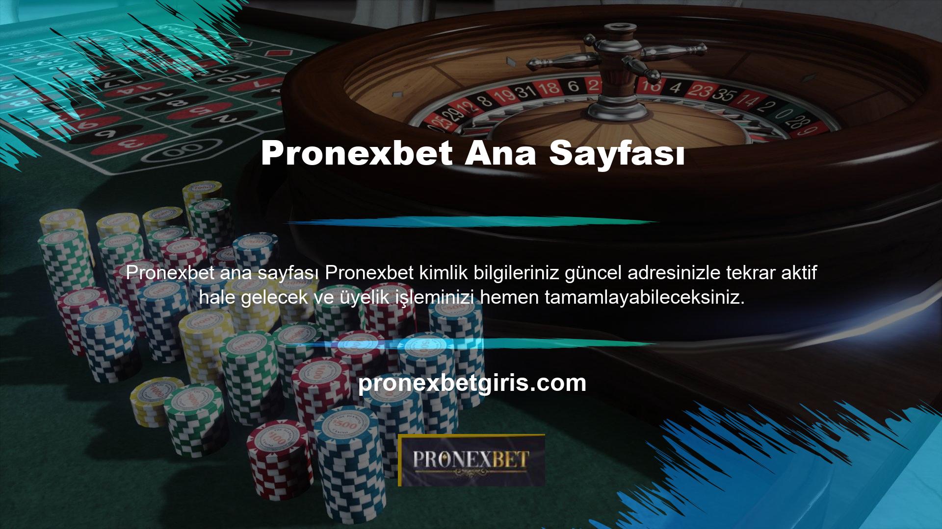 Pronexbet Casino artık birden fazla ödeme yöntemini kullanarak bahis yapmayı kolaylaştırıyor
