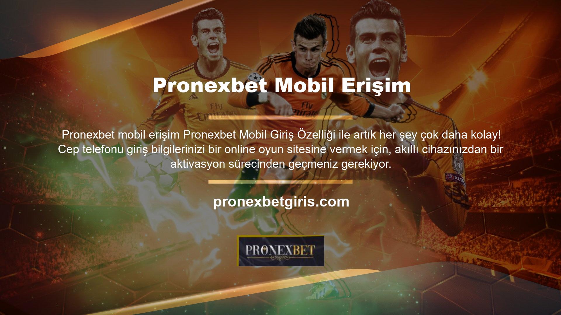 Daha sonra mobil erişim sağlayarak bahis yapmaya başlayabilirsiniz